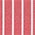 Cotton Roma Red Stripes Table Cloth (Pack of 1)