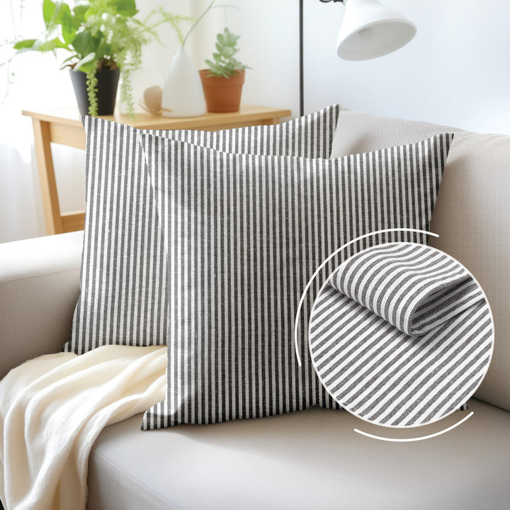 cotton throw cushion covers