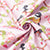Blackout Polyester Dusty Pink Birds Table Runner