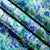 Blackout Polyester F2 Blue Curtain (Pack of 2)