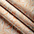 Blackout Polyester Marble Peach Curtain (Pack of 2)