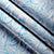 Blackout Polyester Marble Turq Curtain (Pack of 2)