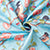 Blackout Polyester Sky Blue Birds Table Runner