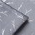 Blackout Polyester Twigs Grey Cushion Cover (Pack of 2)