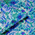 Blackout Polyester F2 Blue Cushion Cover (Pack of 2)