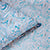 Blackout Polyester Marble Turq Cushion Cover (Pack of 2)