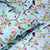 Blackout Polyester Sky Blue Birds Cushion Cover