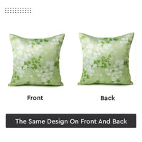 Blackout Polyester L2 Green Cushion Cover (Pack of 2)