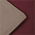 Cotton Maroon+Beige Cushion Cover (Pack of 2)