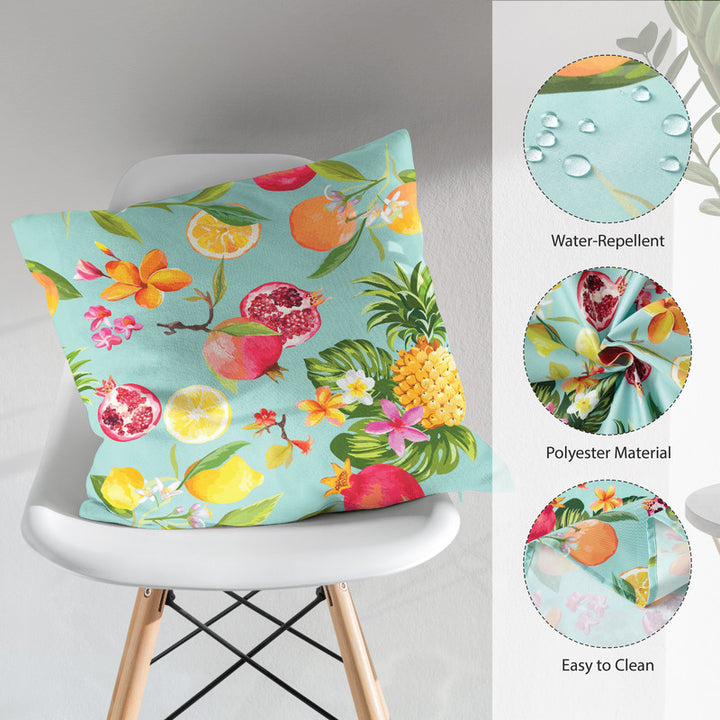 polyester throw cushion covers