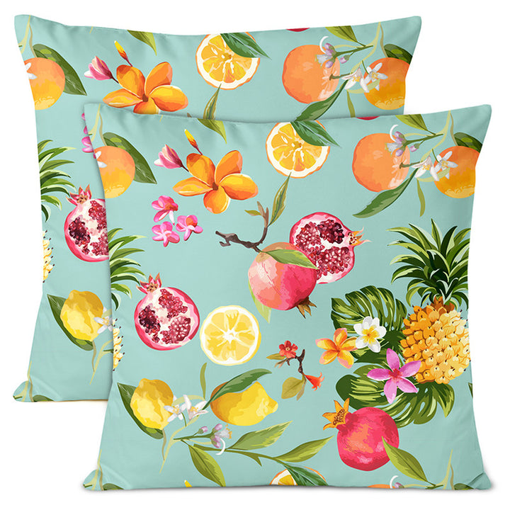 polyester throw cushion covers