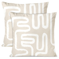 polyester throw cushion covers