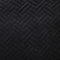 Quilted Velvet Black Cushion Cover (Pack of 1)
