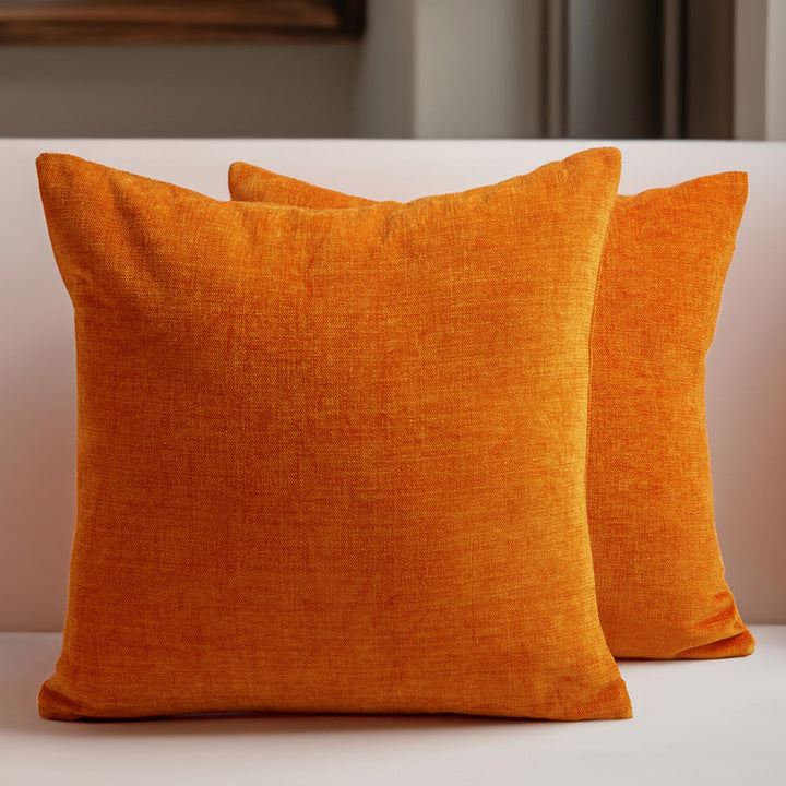 chenille throw cushion covers