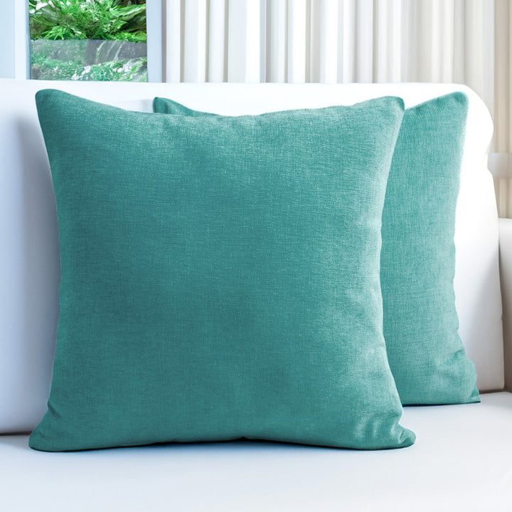 chenille throw cushion covers