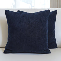 chenille throw cushion covers