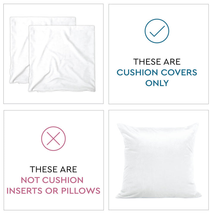 velvet throw cushion covers