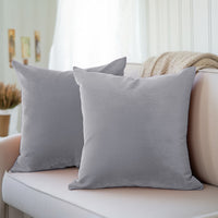 velvet throw cushion covers