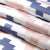 Polyester Chevron Blue Curtain (Pack of 2)