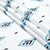 Polyester Diamond Turq Curtain (Pack of 2)