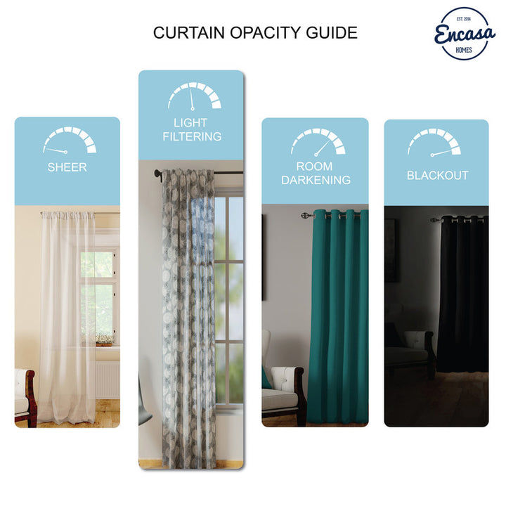 polyester long door curtains