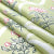 Polyester Pea Green Curtain (Pack of 2)