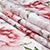 Polyester Peonies Curtain (Pack of 2)