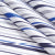 Polyester Stripes Curtain (Pack of 2)