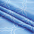 Polyester Trellis Blue Curtain (Pack of 2)