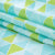 Polyester Triangles Aqua Curtain (Pack of 2)