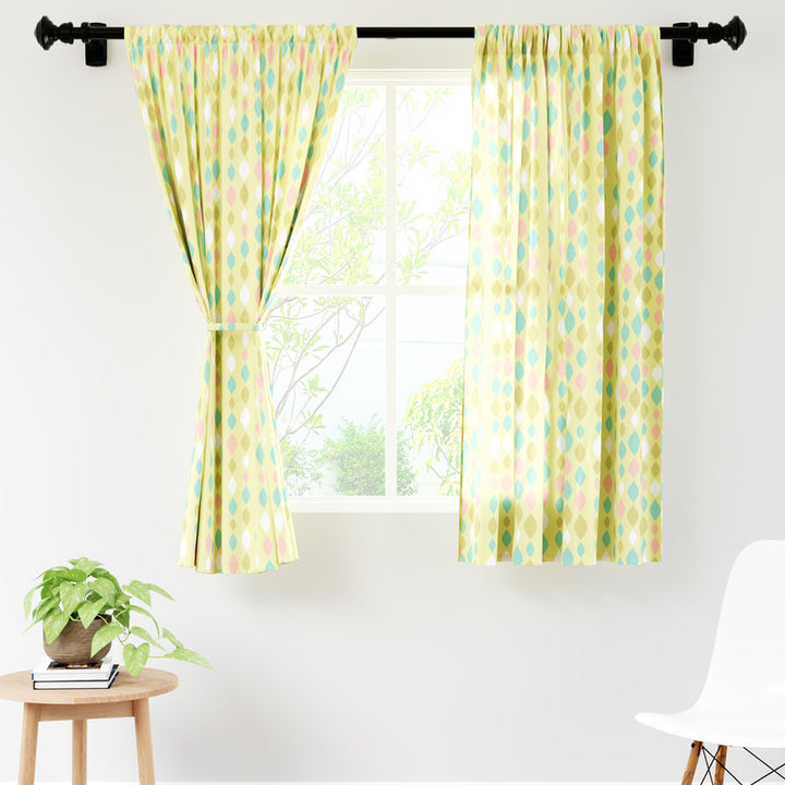 polyester window curtains