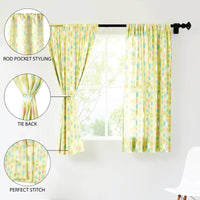 polyester window curtains