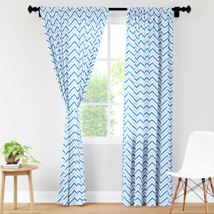 polyester long door curtains