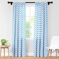 polyester long door curtains