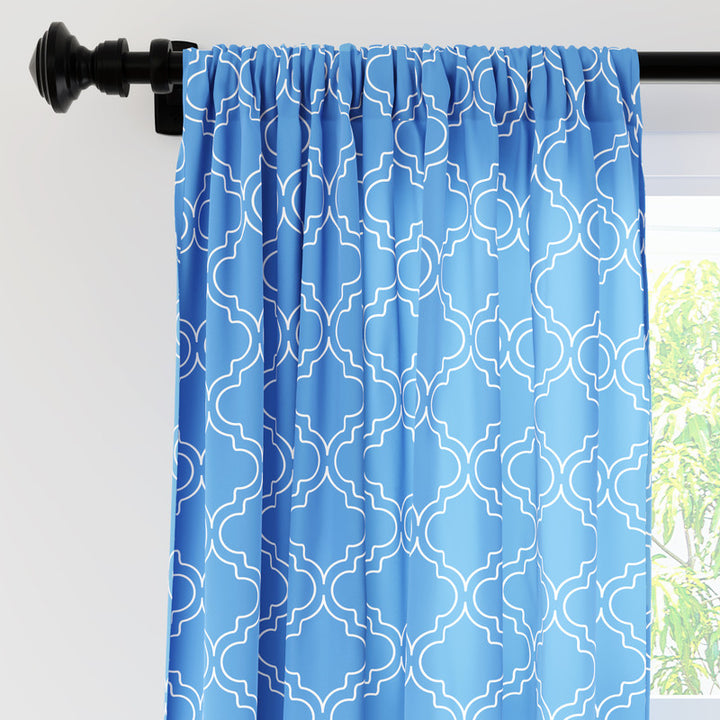 polyester long door curtains