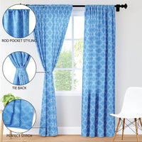 polyester long door curtains