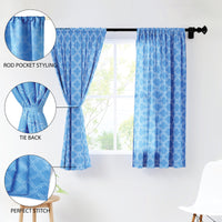 polyester window curtains