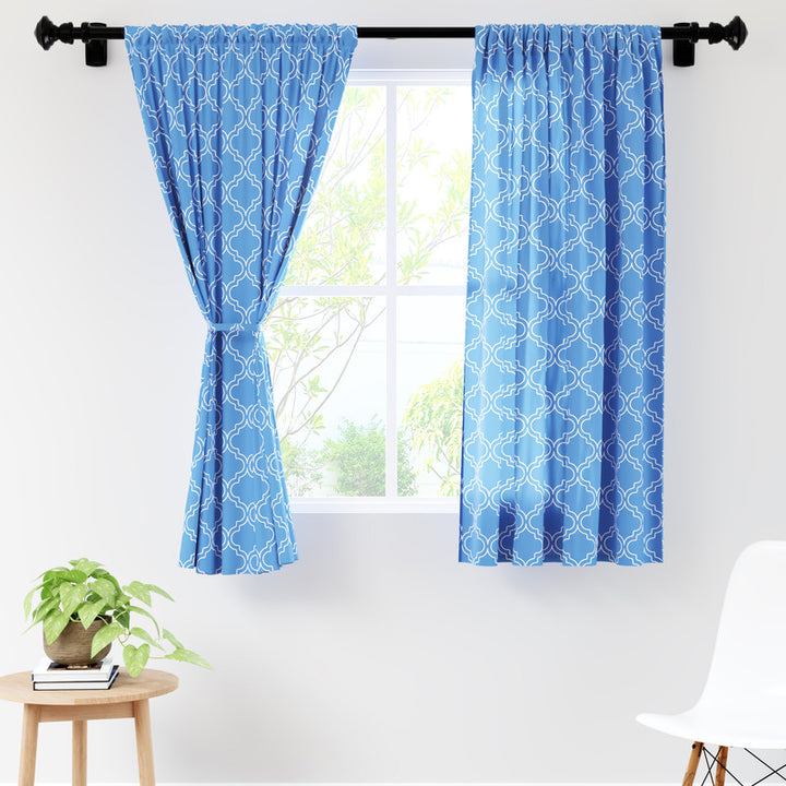 polyester window curtains