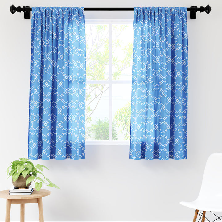 polyester window curtains