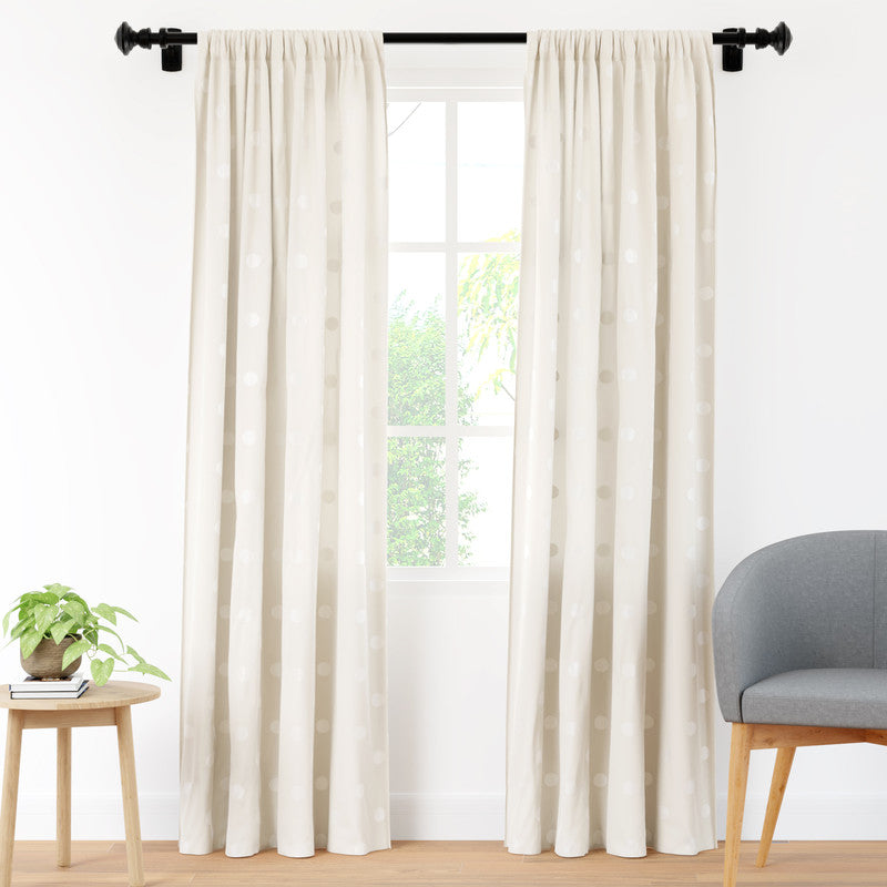 polyester long door curtains