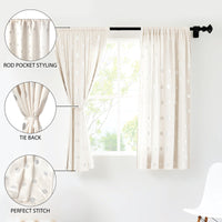 polyester window curtains