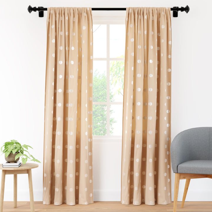 polyester long door curtains