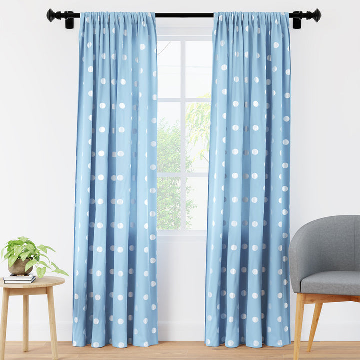 polyester long door curtains