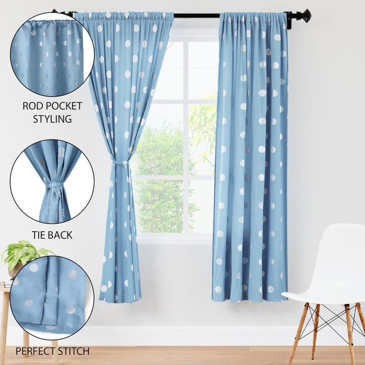 polyester window curtains