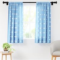 polyester window curtains