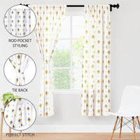 polyester window curtains