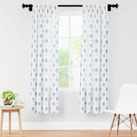 polyester window curtains