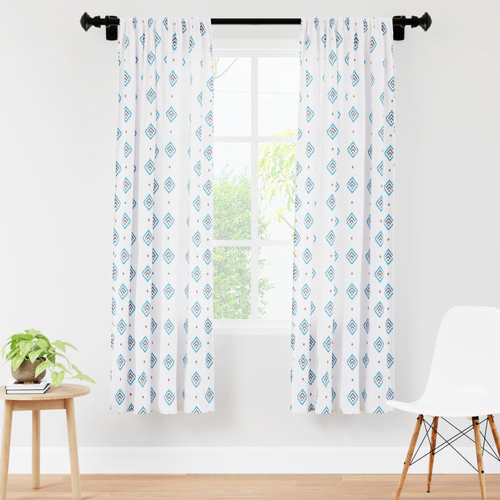 polyester window curtains