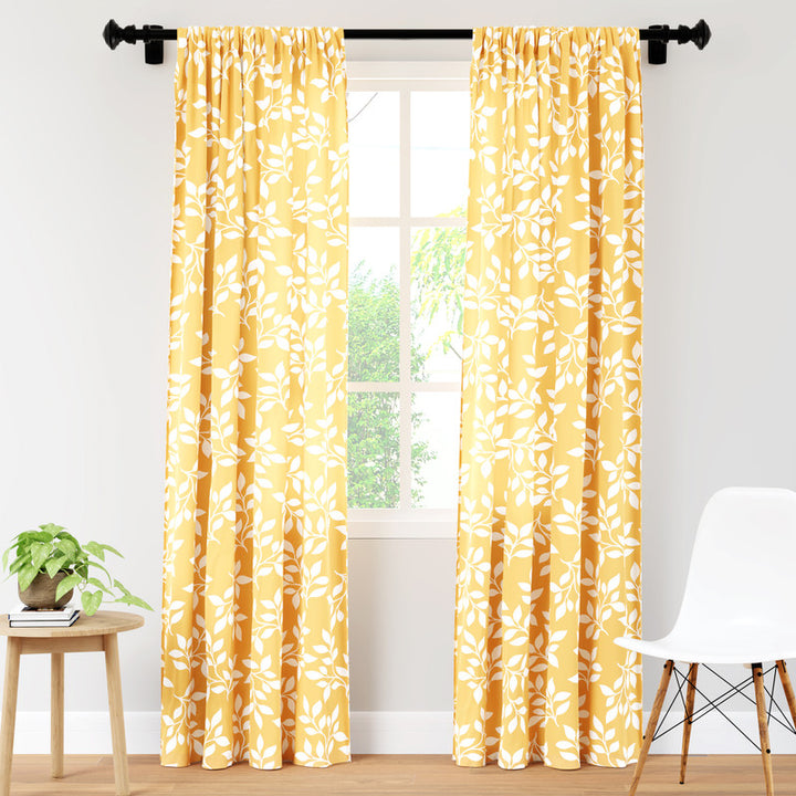 polyester long door curtains