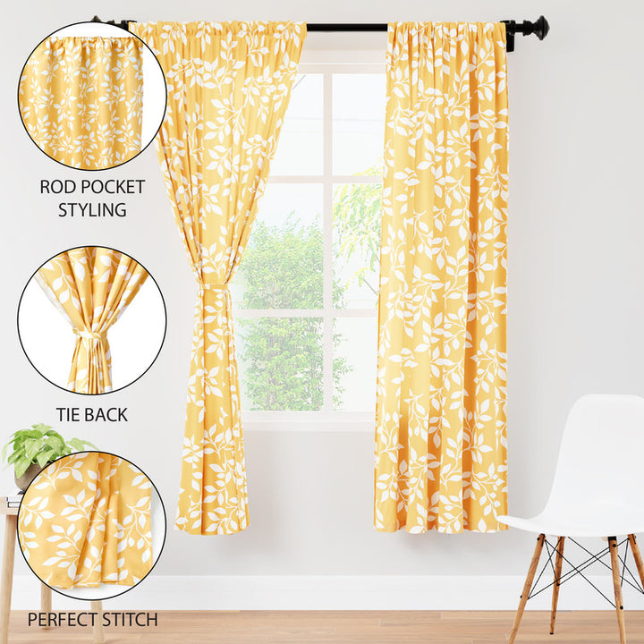 polyester window curtains